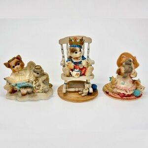 VTG ~ Calico Kittens ~ Set of 3 ~excellent Condition